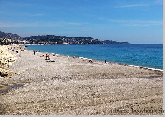 Magnan public beach, Nice