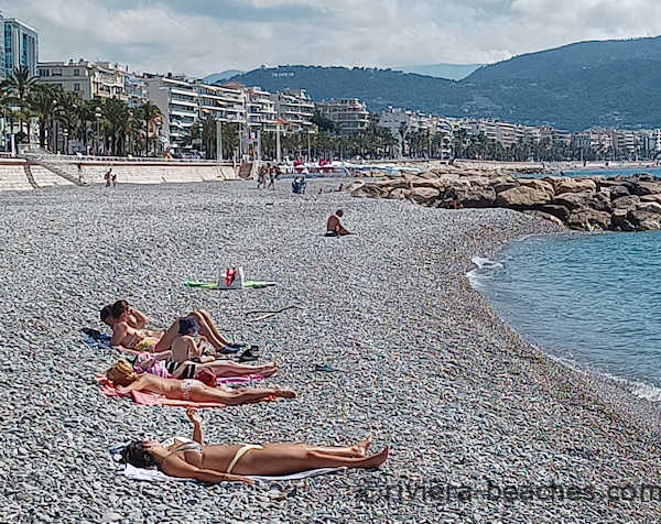Topless Sunbathing On The French Riviera
